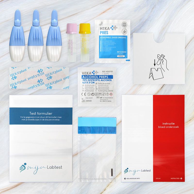 De inhoud van de vegetariër profiel bloedtest