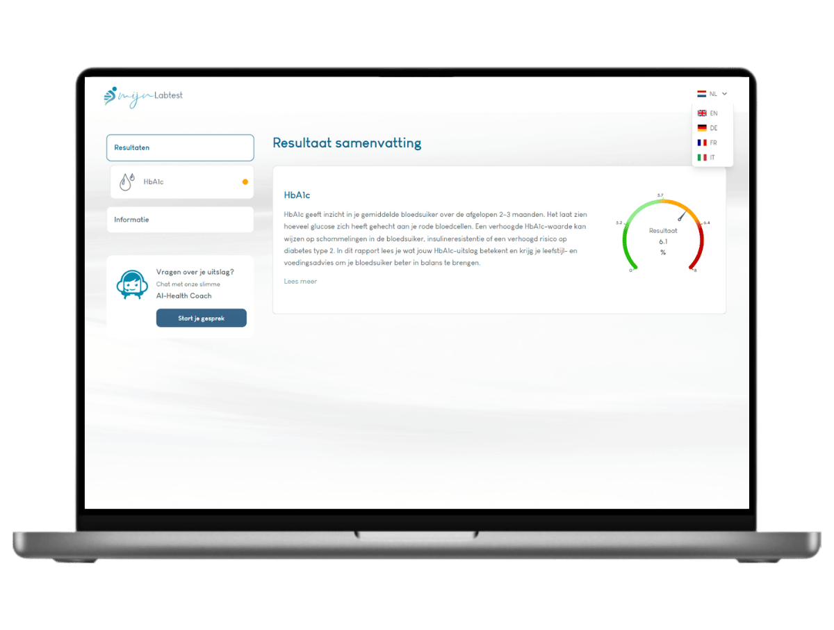 De uitslag van je HbA1c bloedsuiker onderzoek - Met illustraties en grafieken verduidelijken we de uitslag De uitslag van je HbA1c bloedsuiker onderzoek - Met illustraties en grafieken verduidelijken we de uitslag