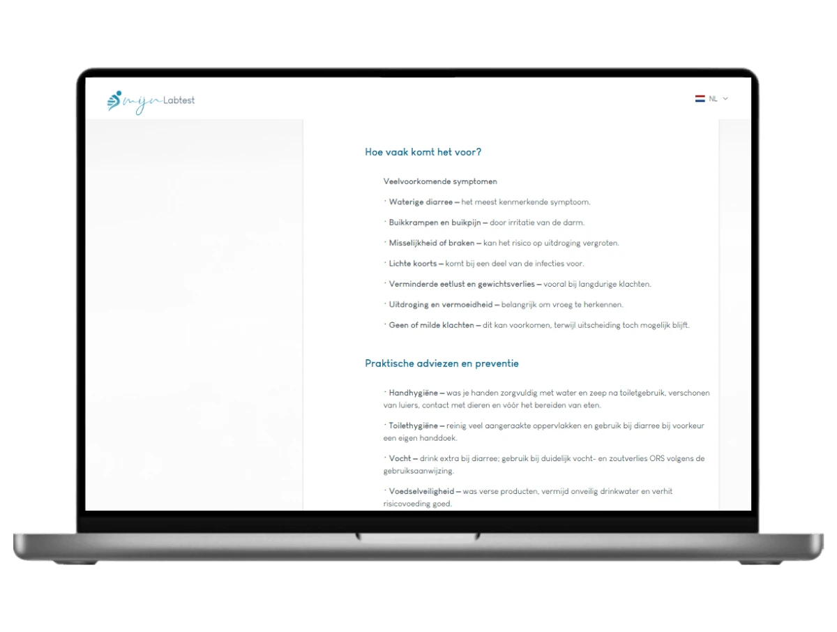 Hoe vaak komt Cryptosporidium voor + veel voorkomende symptomen.