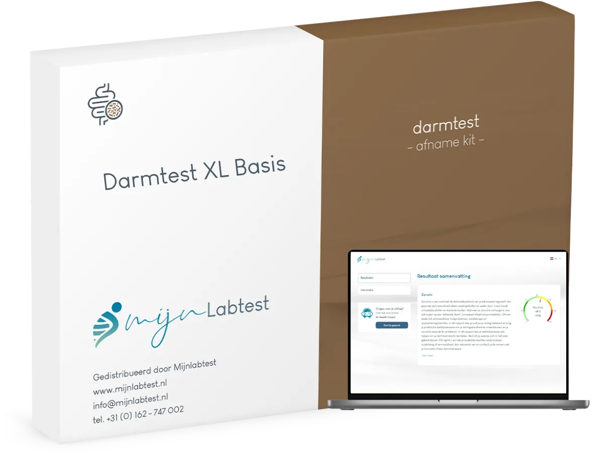 Darmtest XL, meet 14 darmwaarden in één uitgebreide ontlastingstest