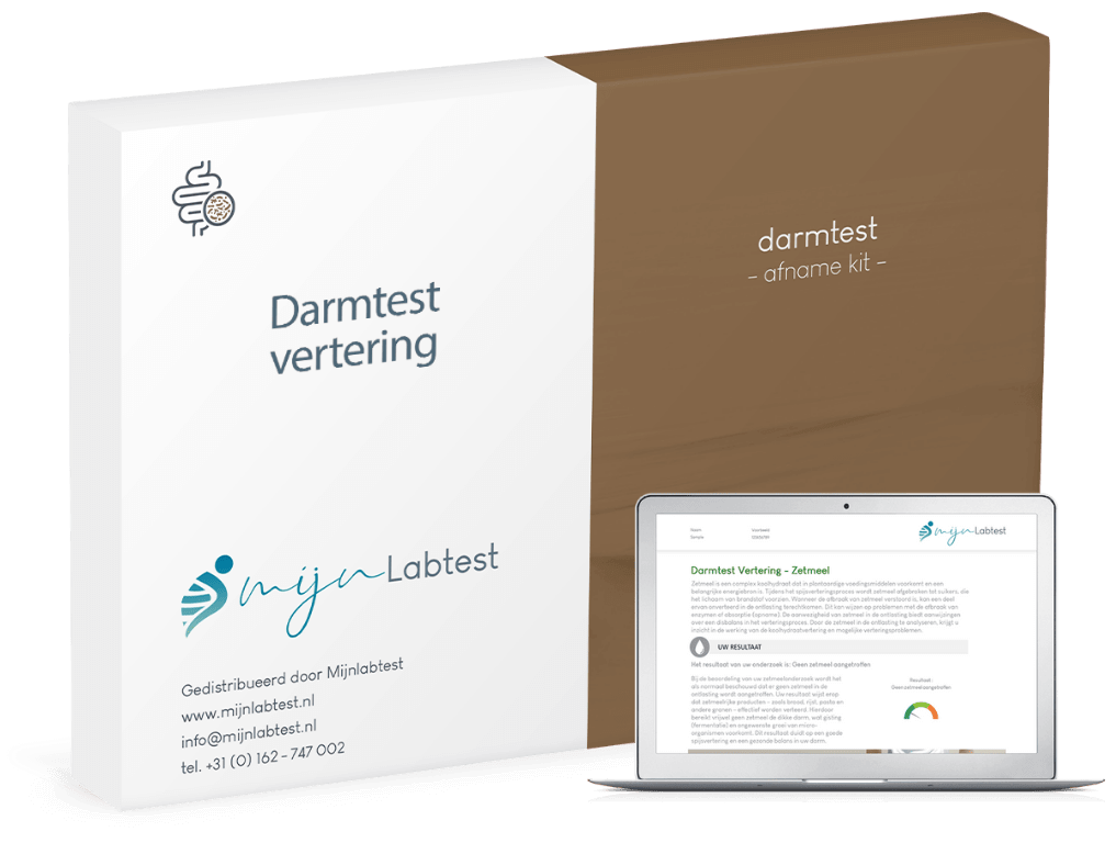 Testkit om je spijsvertering zelf te testen.