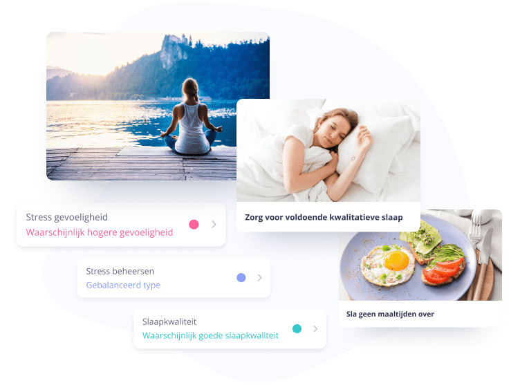 DNA leefstijltest - de invloed van stress en slaap op jou. 