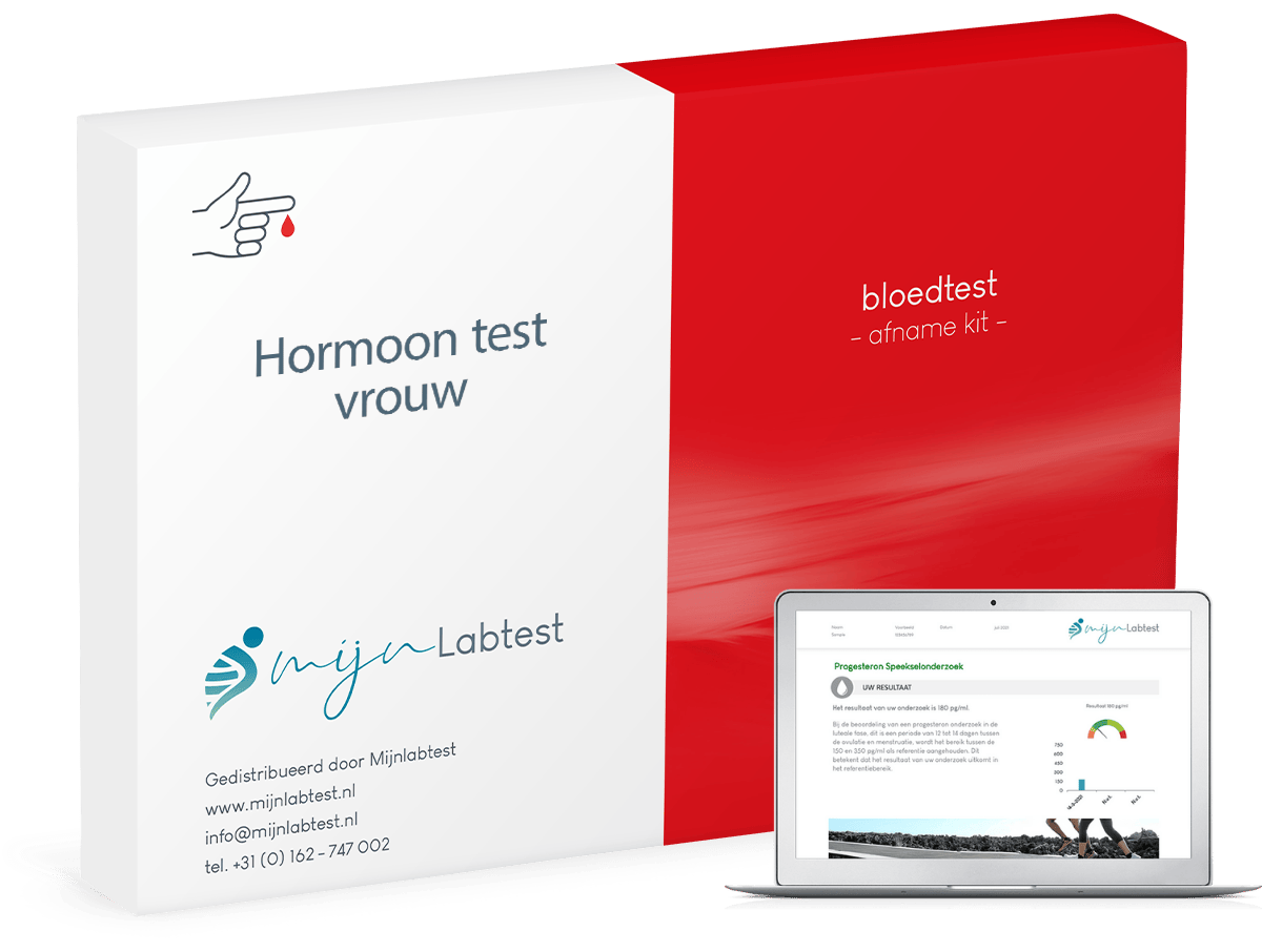 Dit is de afnamekit om de hormonen bloedtest goed uit te kunnen voeren