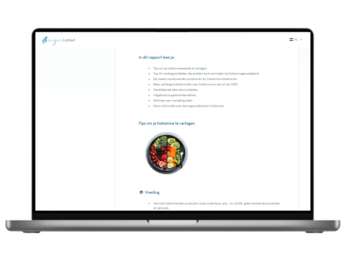 Het meest complete rapport met AI integratie en leefstijl advies. Het meest complete rapport met AI integratie en leefstijl advies.