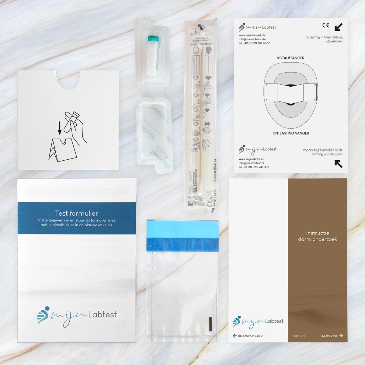 deze materialen zitten in jouw microbioom test