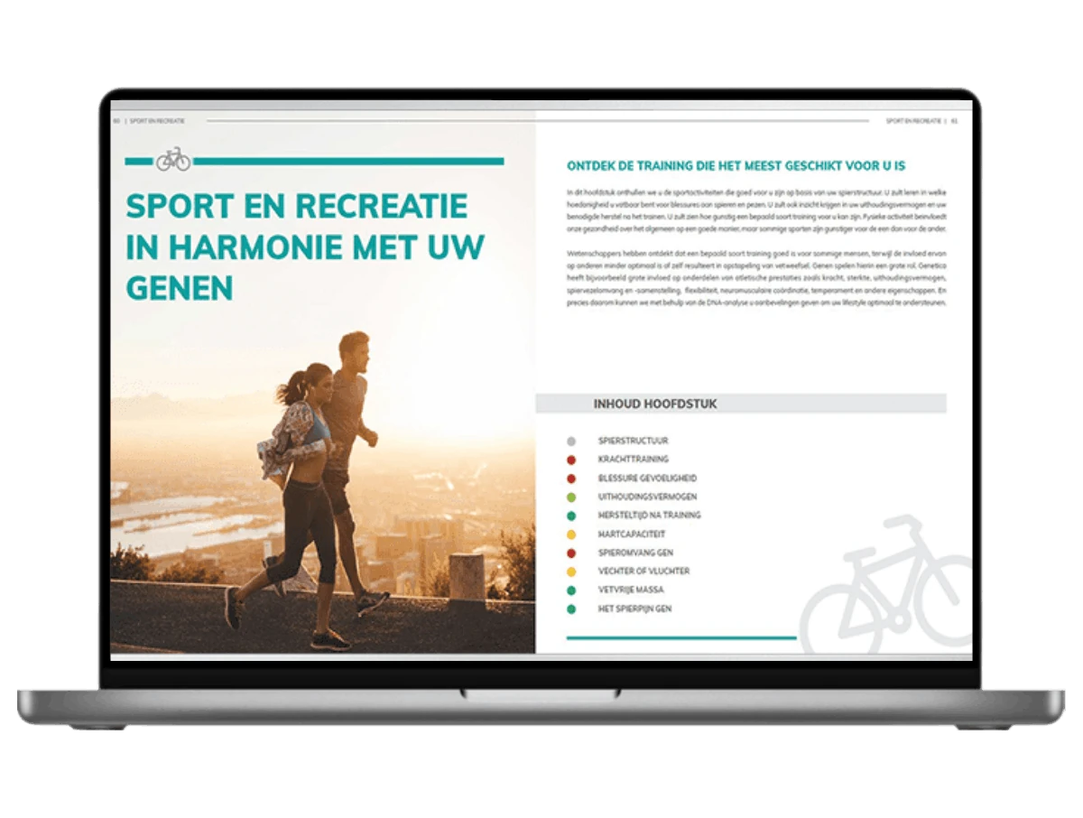 Nutri-Gene Pro  een onderzoek naar je gezondheid en aanleg.
