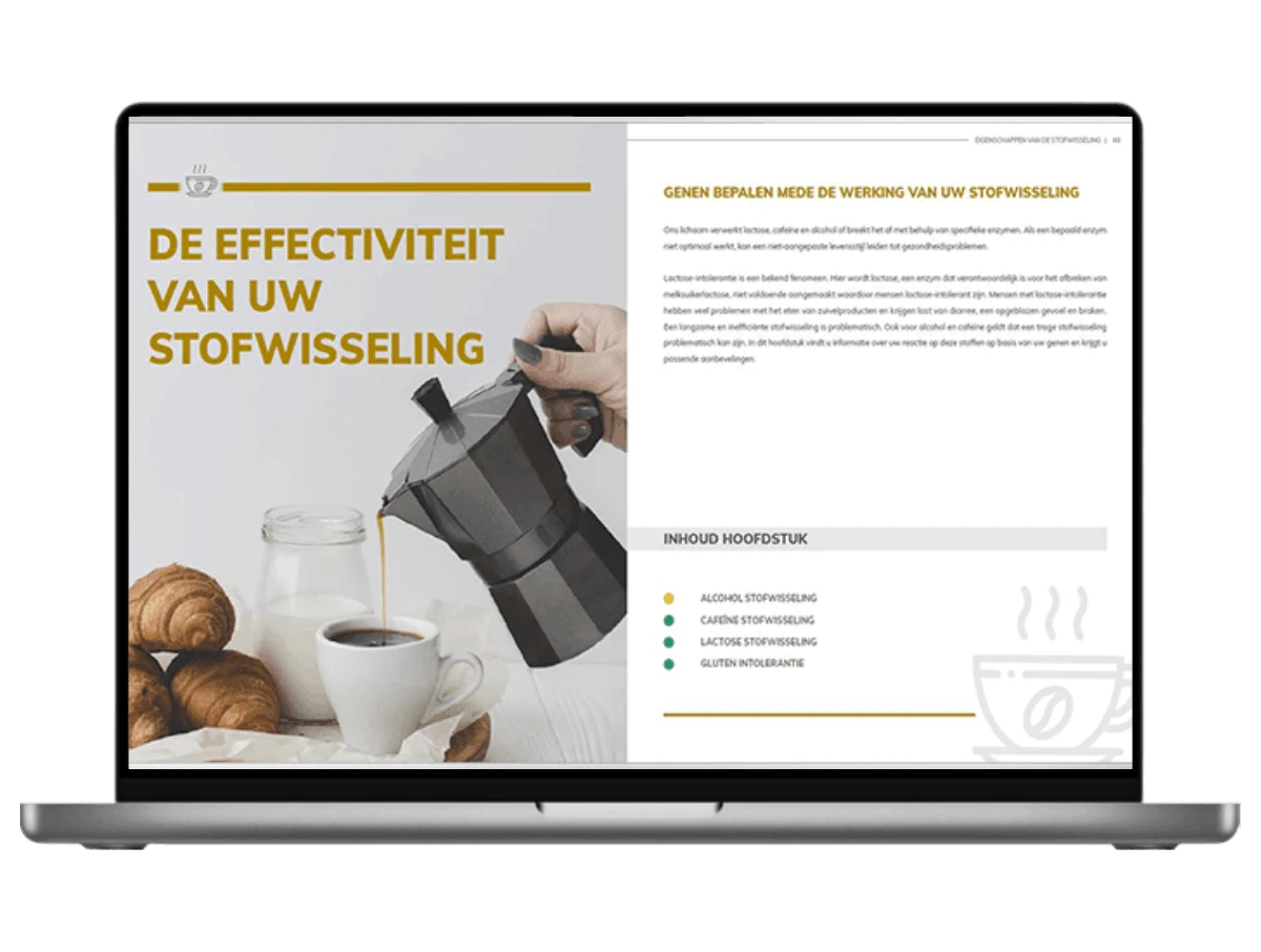 Nutri-gene Pro helpt je met inzicht in je gezondheid