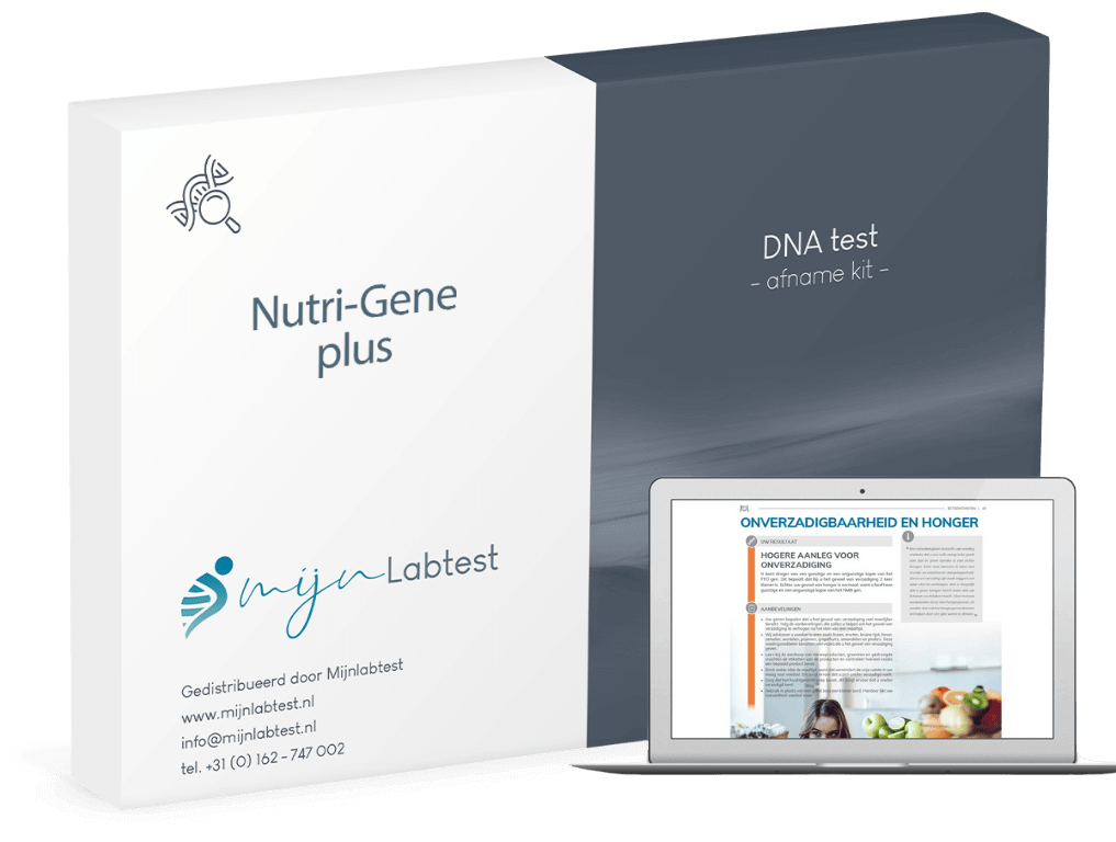 De DNA kit ontvang je per pakketpost, je hoeft hier dus niet voor thuis te blijven.