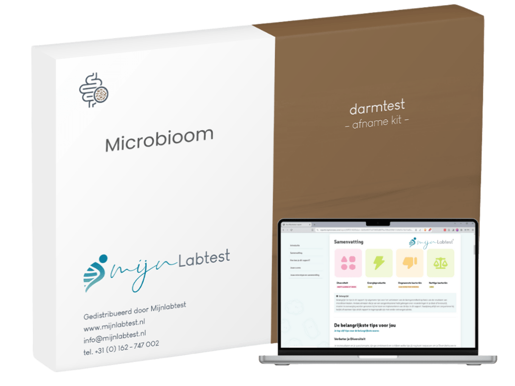 zo ziet jouw microbioom test er uit.