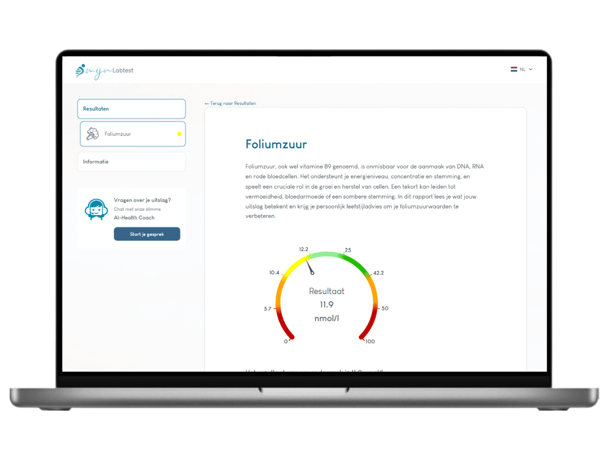 Het meest complete rapport met AI integratie en leefstijl advies. Het meest complete rapport met AI integratie en leefstijl advies.