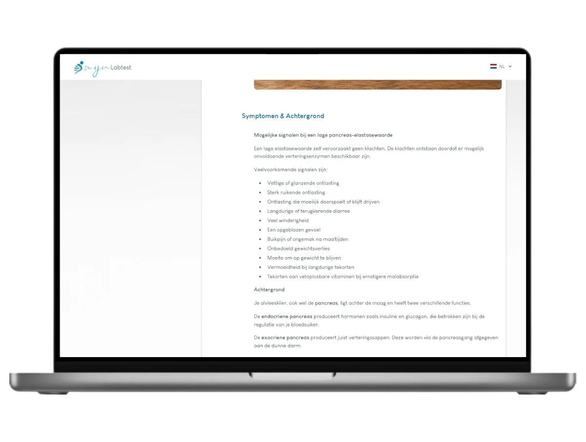 In dit rapport lees je per biomarker leefstijl advies, voedingsadvies en tips om de waarde optimaal te krijgen.