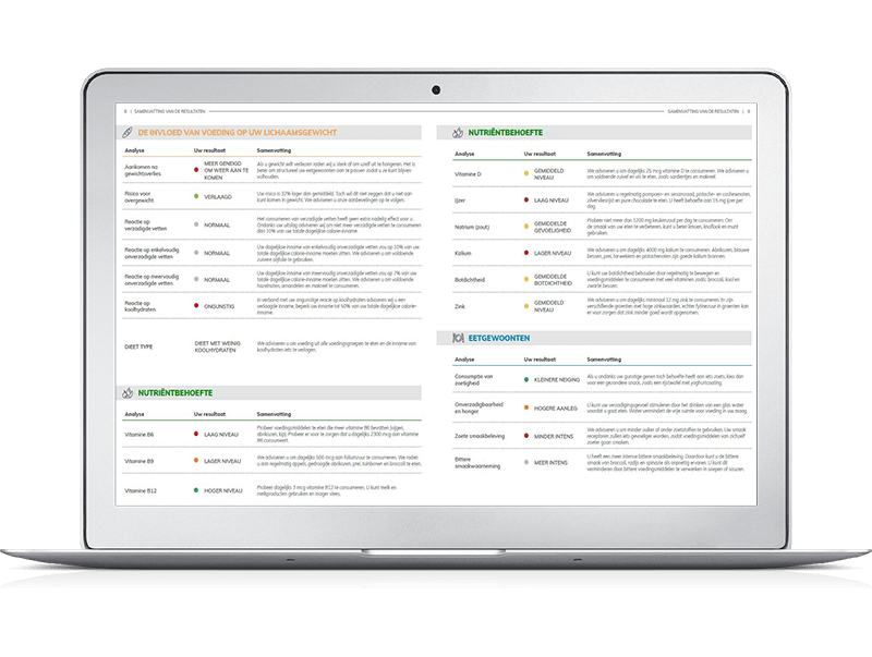 Snel en eenvoudig inzicht in je gezondheid en aanleg met de Nutri-Gene Pro test 