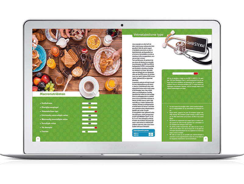 Inzicht in je gezondheid met de Nutri-Gene Expert- Neem de regie in je gezondheid. 