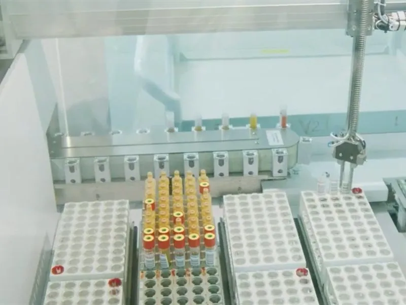 Onderzoek in een gespecialiseerd laboratorium