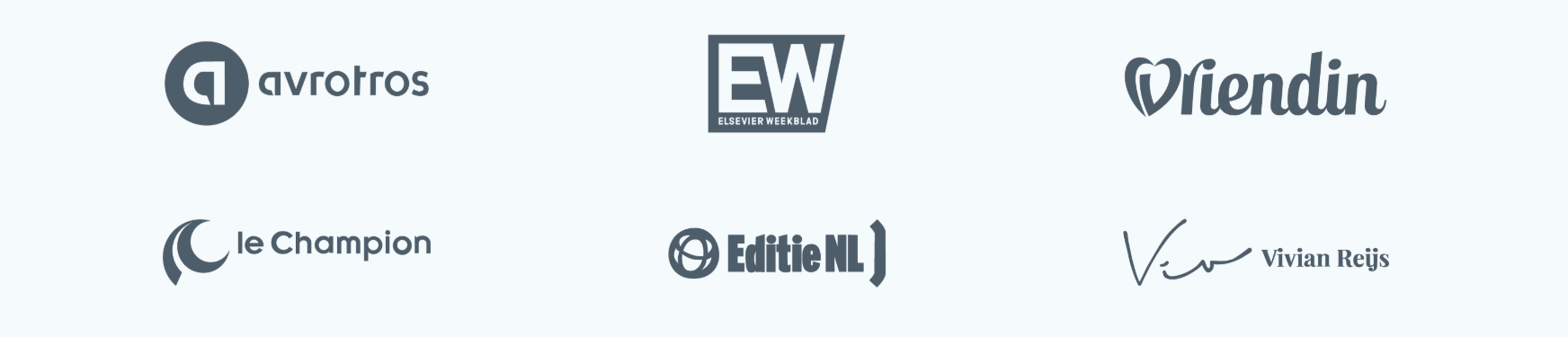 Mijnlabtest in de media: AVROTROS, Elsevier Weekblad, Vriendin, le Champion, Editie NL, Vivian Reijs